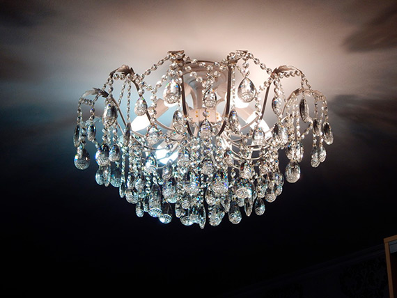 Фото люстры в интерьере Киев